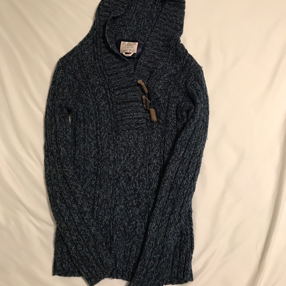 Old Navy hooded sweater, size extra small